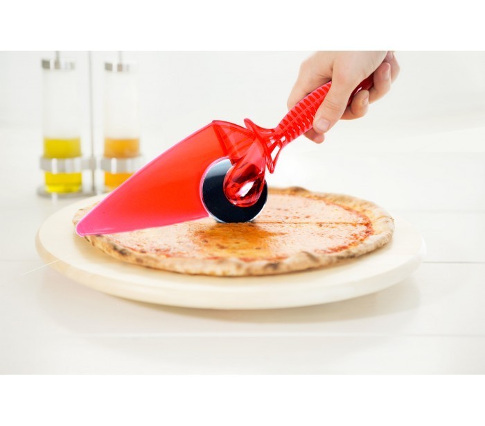 22302 - Coupe pizza avec avec lame rotative en acier inoxydable TAGLIA e SERVI