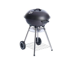 Barbecue avec des roues et couvercle de sécurité (70 x 43 cm) 