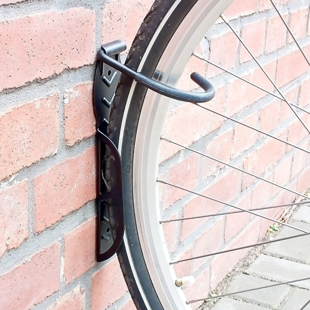 14167 - Support mural avec crochet - Vélo (kit de 2 pcs) max 25 kg