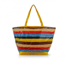 58227- Sac de plage modèle Onshore Amira - Rayures - complètement étanche