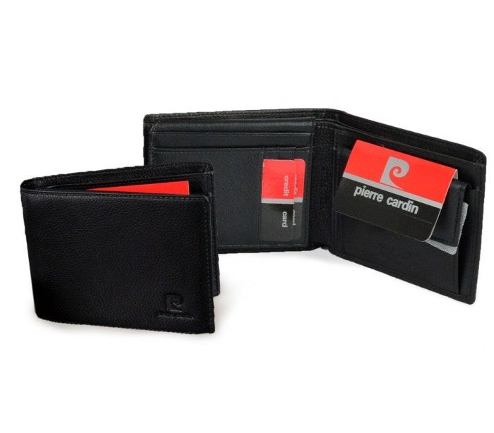 8866 - Coffret cadeau Pierre Cardin comprend ceinture en cuir et porte-monnaie