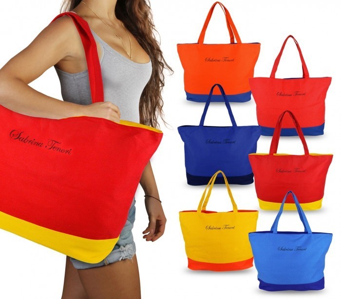 24356 - Sac de plage mod. Sabrina - BICOLOR