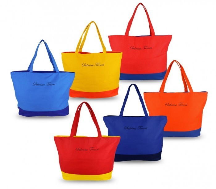 24356 - Sac de plage mod. Sabrina - BICOLOR