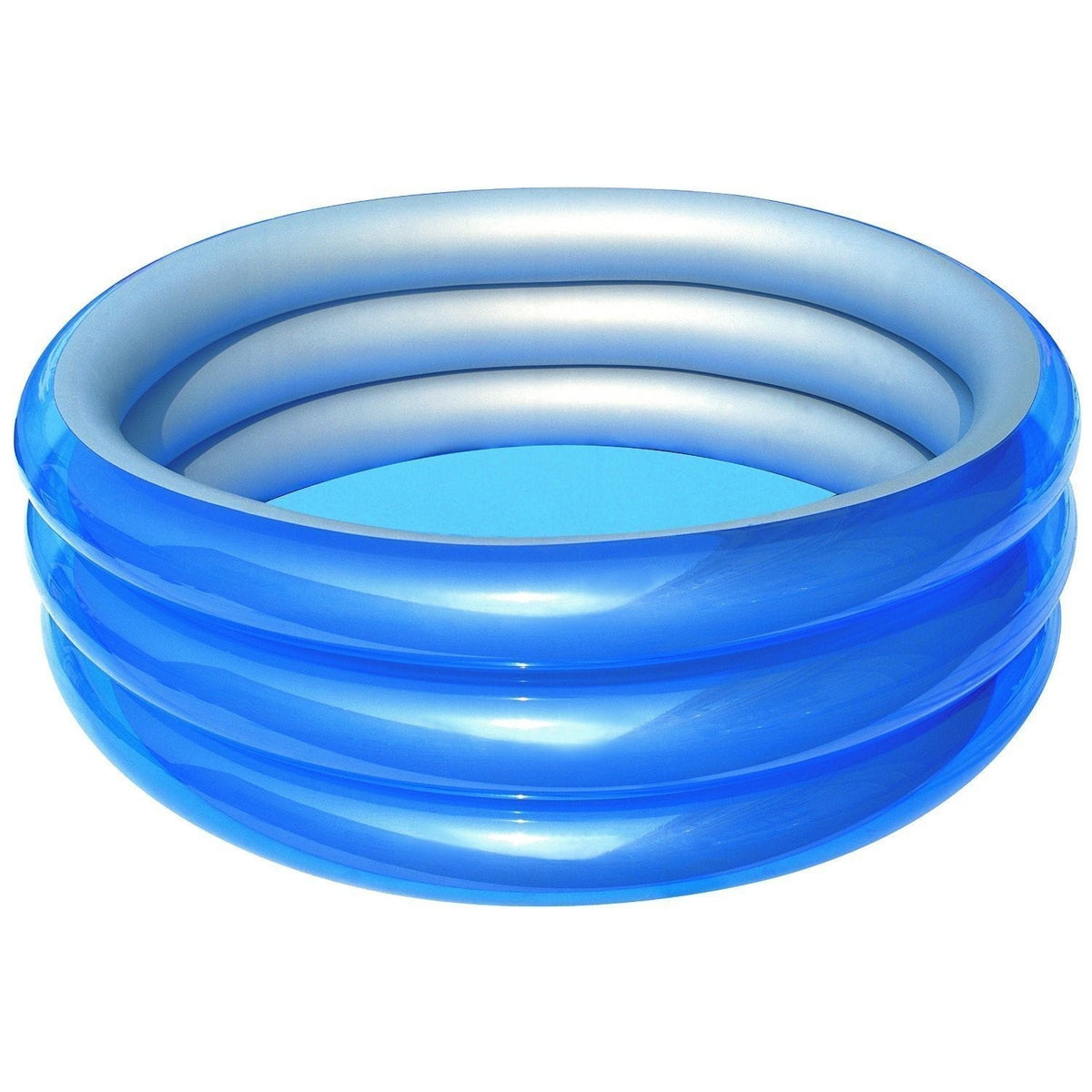 51042 Piscine gonflable 3 anneaux - Bestway - 170x53 cm revêtement réfléchissant