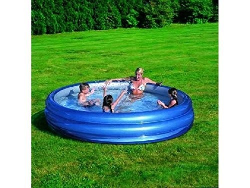 51043 - Piscine gonflable 3 anneaux réfléchissants - Bestway - 201 x 53 cm