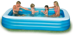 54009 - Piscine gonflable rectangulaire famille 3 anneaux -Bestway -305x183x56cm