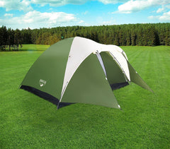 68041 - Tente de campagne 4 places avec lucarne 310 x 240 x 130 cm