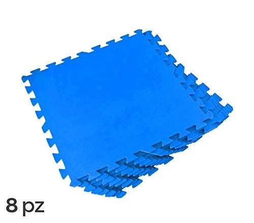 58220 - Kit de protection 8 morceaux modulaires pour piscines de 50 x 50 cm