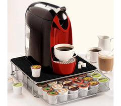  41343 - Distributeur - Porte capsules de café en métal de 30 à 60 places