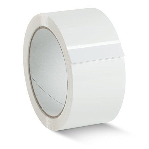 36 pcs ruban d'emballage 50 mm x 132 mètres - BLANC - MADE IN ITALY