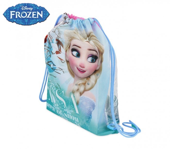 WD17015 - Sac de plage la Reine des Neiges comprenant (bouteille et serviette)