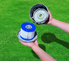 58093 - Kit de 2 filtres de rechange - Bestway - Moteur1249 L /H 330 gallons