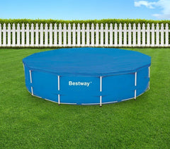 58037 -Couverture pour piscine hors sol Bestway feuille de polyéthylène de 366cm