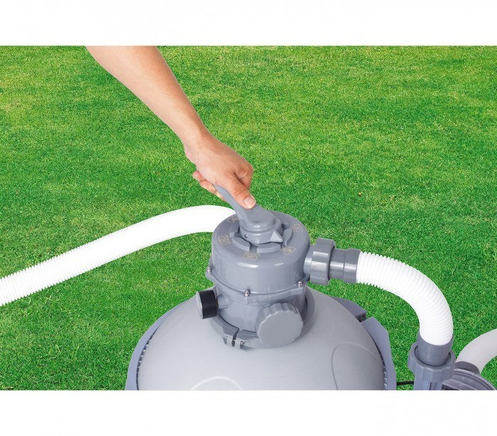 58400 - Pompe eaux usées piscines avec filtre à sable - 3785 l / h - Bestway