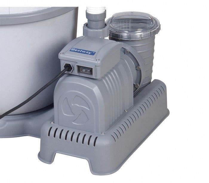 58400 - Pompe eaux usées piscines avec filtre à sable - 3785 l / h - Bestway