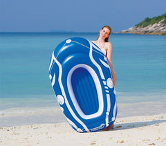 61050 - Canot pneumatique en 3 couleurs 155x93cm pour les enfants et les adultes