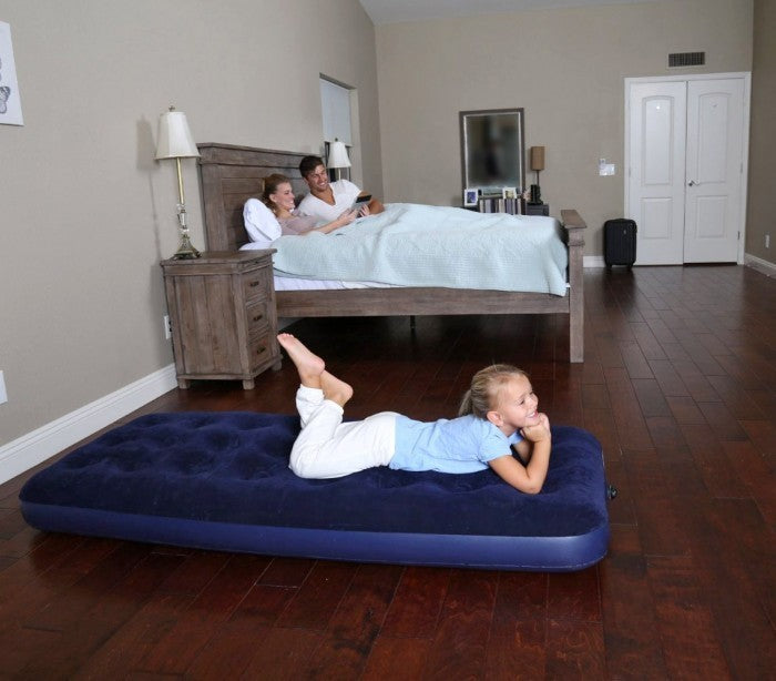 67000 - Matelas gonflable bleu Bestway - 185 x 76 x 22 cm