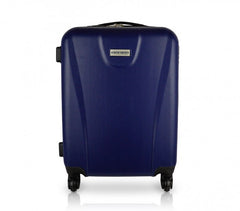 Valise rigide avec 4 roulettes et poignée réglable ABS - Pierre Cardin
