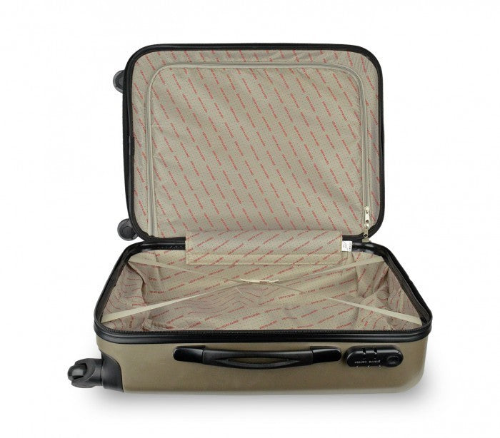 Valise rigide avec 4 roulettes et poignée réglable ABS - Pierre Cardin