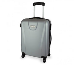 Valise rigide avec 4 roulettes et poignée réglable ABS - Pierre Cardin