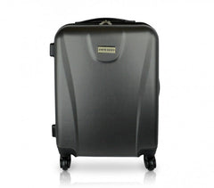 Valise rigide avec 4 roulettes et poignée réglable ABS - Pierre Cardin