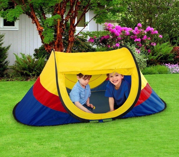 167816 Tente de jardin pour enfant avec système Pop Up  170x85x70 cm Cigioki