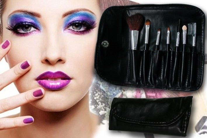 Set de 7 pinceaux de maquillage professionnel