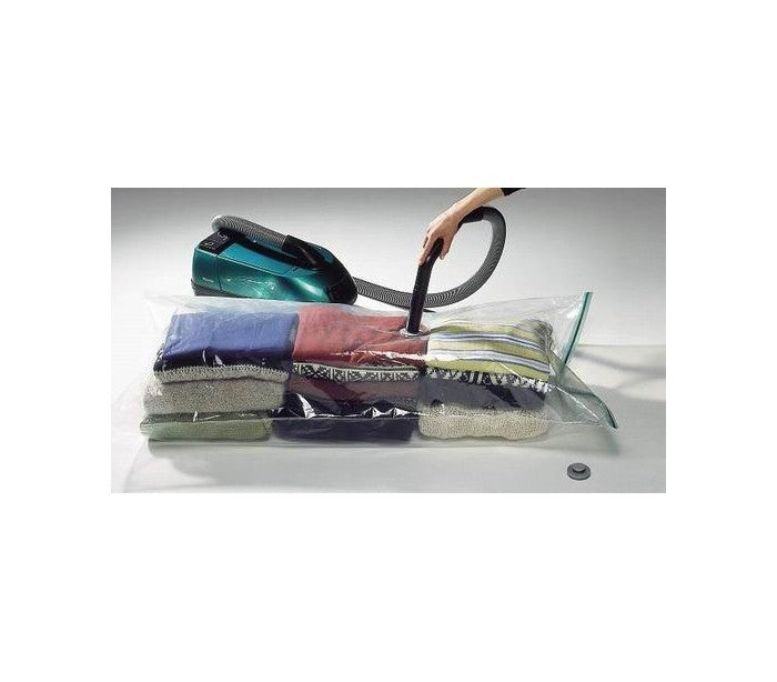 Sac housse de rangement sous vide avec ceintre pour organiser les vêtements