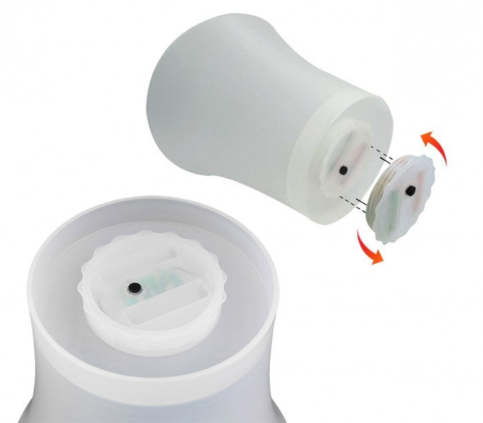 Seau a glace pour le champagne avec lumière changeante – LED 6 couleurs