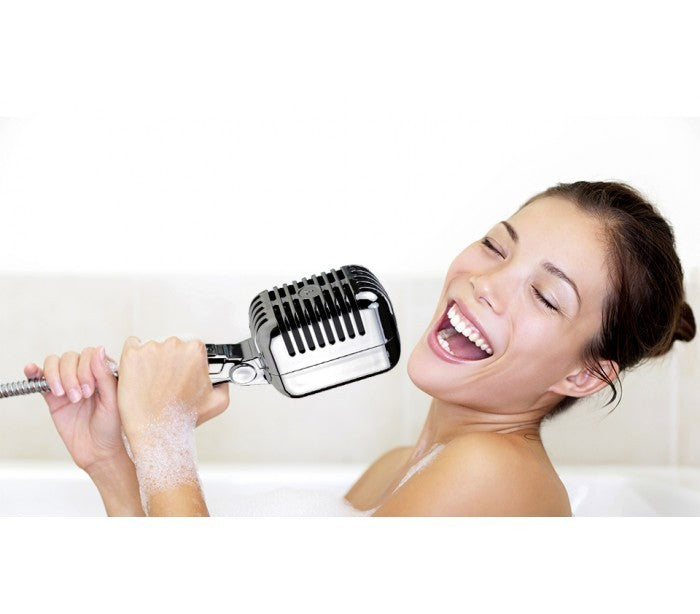 314051 - Pomme de douche en forme de microphone