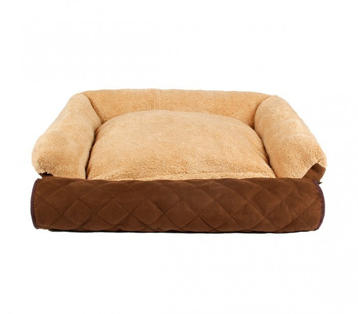 Couffin depliable double fonction panier pour chien doux 112x55x18