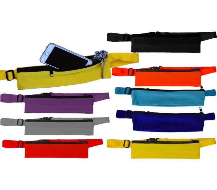41645 Banane / ceinture sportive réglable porte objets pour activité sportive