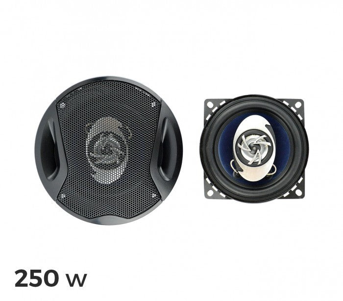 Paire de haut-parleurs 10 cm 250W pour distribution de voiture