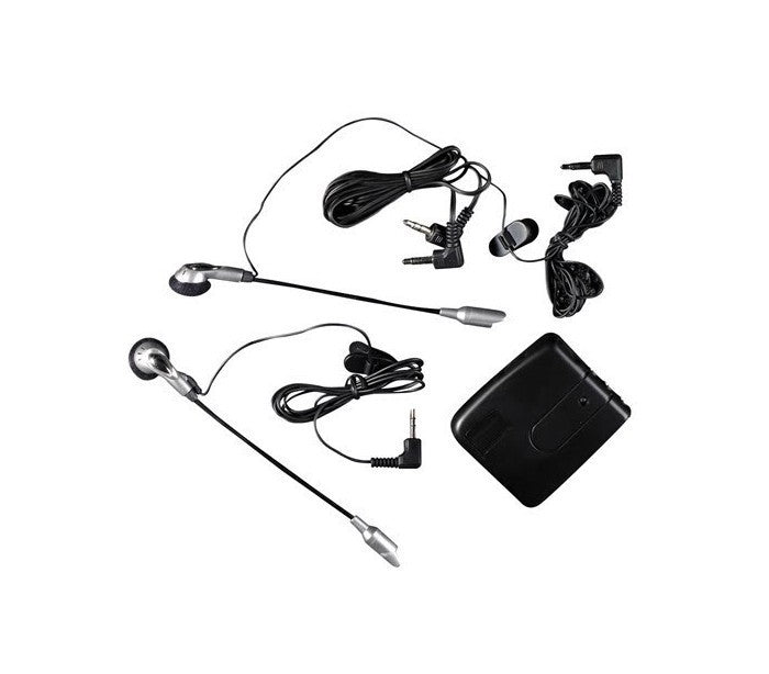 Kit Intercom duo pour deux casques de moto attaque mp3 audio radio 
