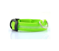 Collier réglable LED pour chiens et chats différentes tailles et couleurs