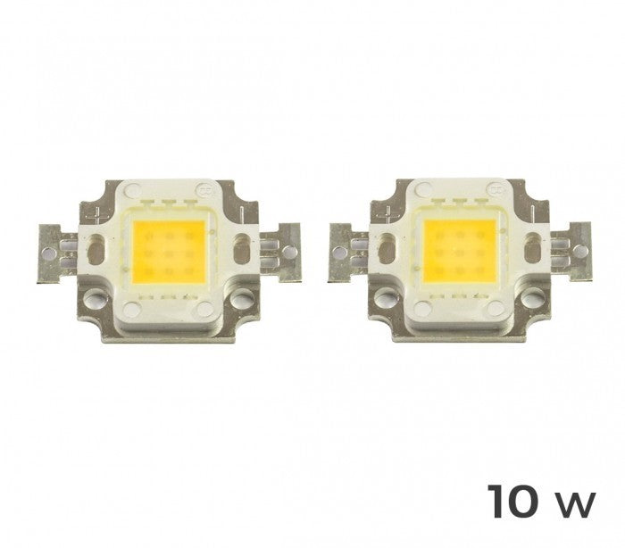 Pack de 2 plaques de LED de rechange 10-20-30-50 ou 100 watt - 10 W